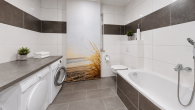 Badezimmer Haus A EG - Bestandsimmobilie mit gesicherter Einnahmebasis und genehmigtem Neubaupotenzial