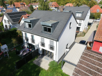 Haus hinten - Doppelhaushälfte mit eigenem Bachlauf & Garten – ca.135 m² auf 3 Etagen in Müllheim