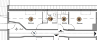 Grundriss - Helle 2-Zimmer Dachgeschosswohnung in Kehl-Kork zu vermieten