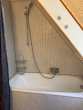 Bad - Helle 2-Zimmer Dachgeschosswohnung in Kehl-Kork zu vermieten